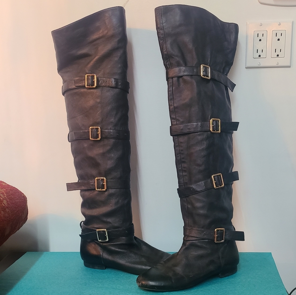 Jeffery Campbell "Lara" Knee High Boots